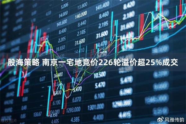 股海策略 南京一宅地竞价226轮溢价超25%成交